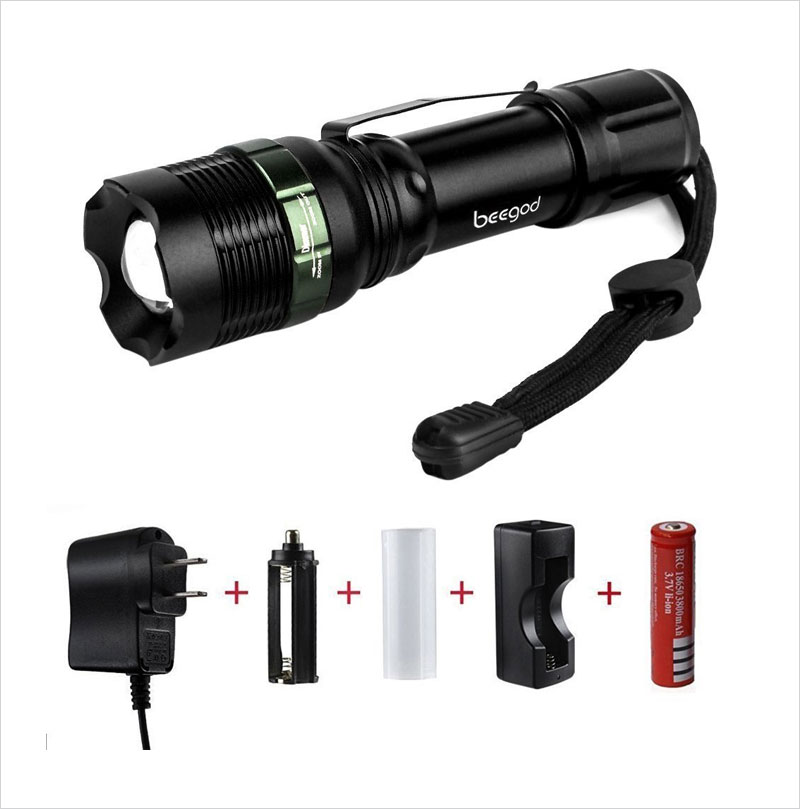 Flashlights,800-Lumen-Handheld-Light-Ultra-Bright-Tactical-Light-Torch
