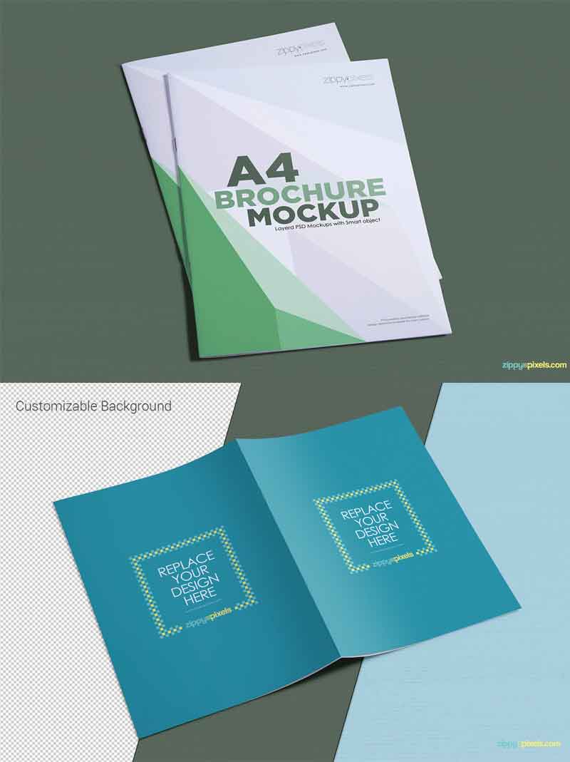 Free-A4-Brochure-Mockup-PSD-Download