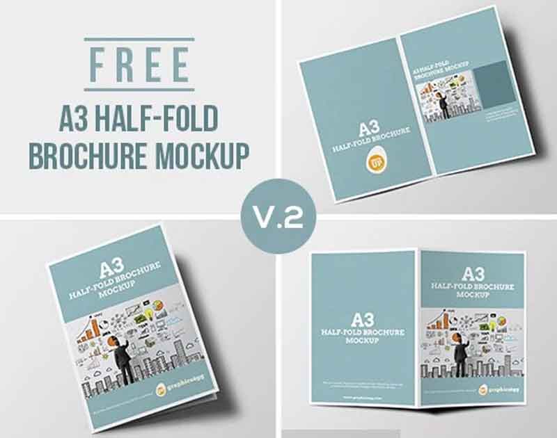 Half-Fold-Brochure-Mockup-FREE