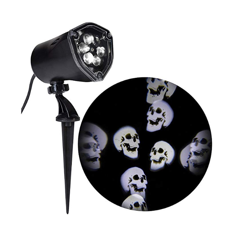 Halloween-Projector-Whirling-Skulls-LED-Spotlight