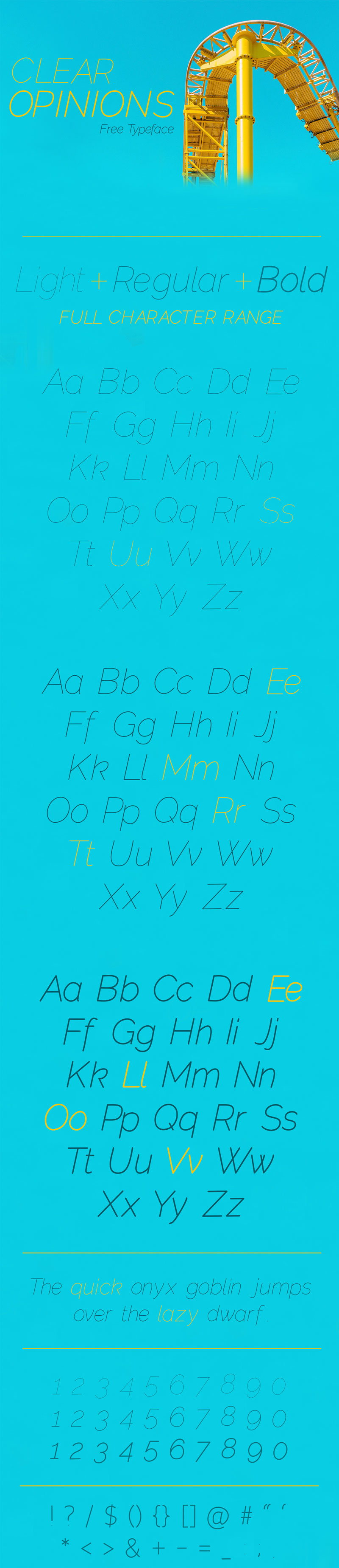 Clear-Opinions-Free-Typeface